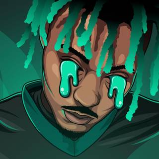 Desktop Juice Wrld art wallpaper