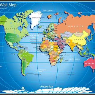 World Map Full HD desktop wallpaper