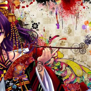 Japanese princess wallpaper