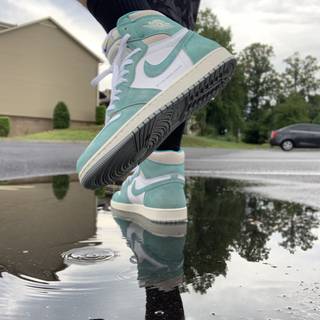 Jordan 1 Turbo Green wallpaper