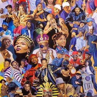 Rapper art wallpaper
