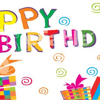 Birthday banner wallpaper