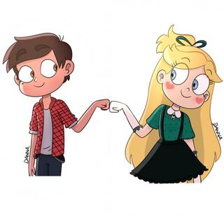 Star and Tom wallpaper
