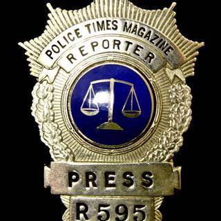 Police badge wallpaper