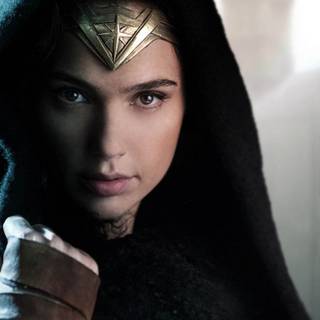 Wonder Woman face wallpaper