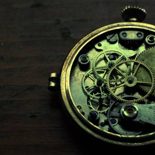Clock vintage HD wallpaper