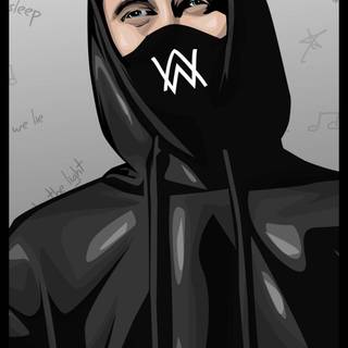 Alan Walker face wallpaper