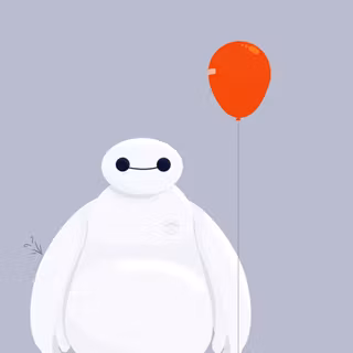 Baymax HD iPhone wallpaper