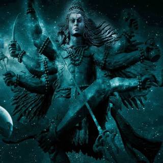 Shiva meditating wallpaper