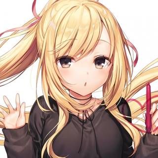 Blonde anime girls wallpaper