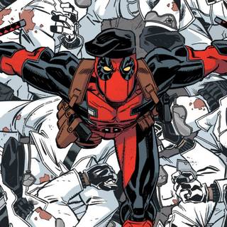 Deadpool Marvel comic art wallpaper