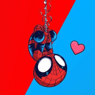 Cute Spider-Man wallpaper