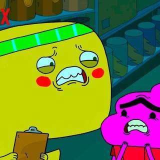 Cupcake and Dino wallpaper