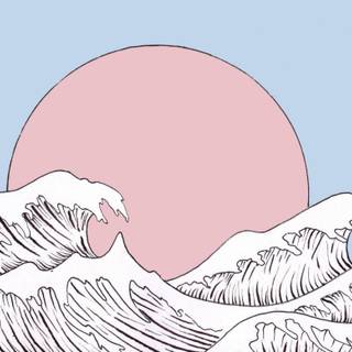 Pink aesthetic computer wallpaper