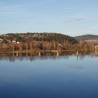 Ringerike Tyrifjorden Norway wallpaper