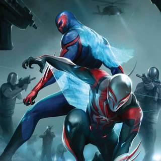 Spider Man 2099 mobile wallpaper
