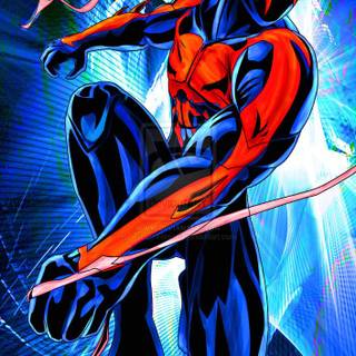 Spider Man 2099 mobile wallpaper