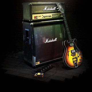 Guitar amp wallpaper