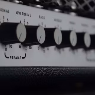 Guitar amp wallpaper