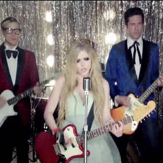 Avril Lavigne Here's to Never Growing Up wallpaper