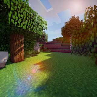 Minecraft PVP wallpaper