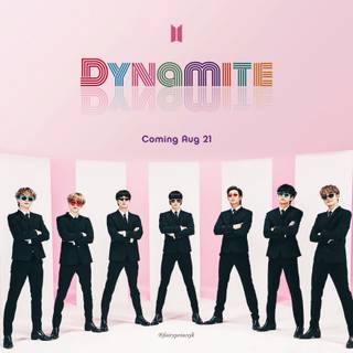 HD BTS Dynamite wallpaper