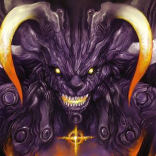 Japanese demon wallpaper