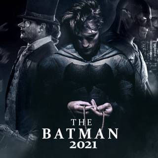 The Batman 2021 official poster wallpaper