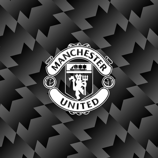 Manchester United black HD wallpaper