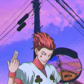 Aesthetic Hisoka wallpaper