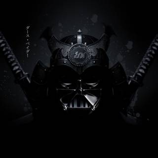 Samurai mask wallpaper