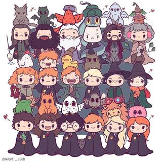Anime Harry Potter wallpaper