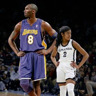 Kobe and Gigi wallpaper
