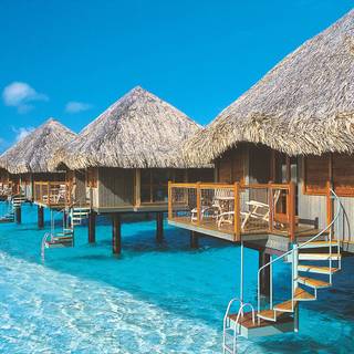 Bora Bora resort wallpaper