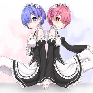 Rem and Ram wallpaper
