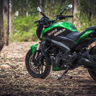 Dominar 400 green wallpaper