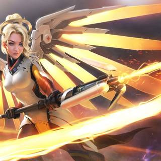 Mercy Overwatch wallpaper