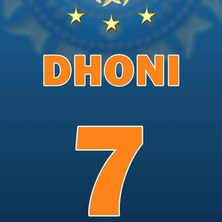 Dhoni 7 wallpaper