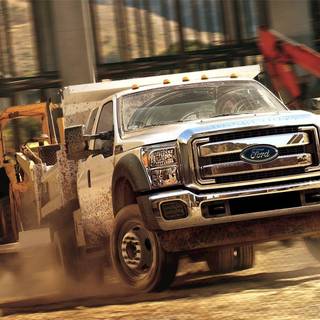 Old Ford Super Duty wallpaper