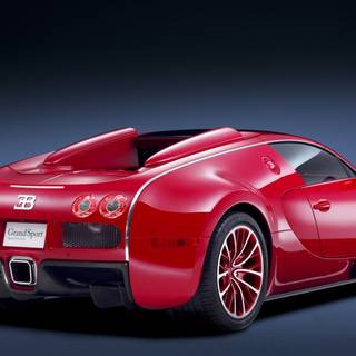 Red Bugatti wallpaper