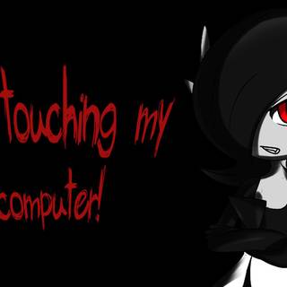 Don't Touch My PC wallpaper