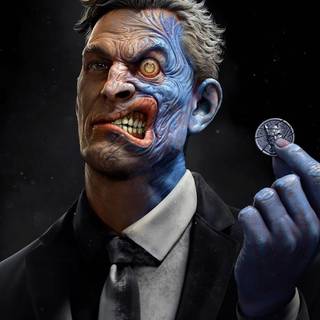 Two Face DC comics wallpaper
