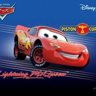 HD Cars cartoon desktop red wallpaper
