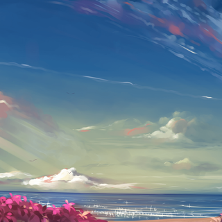 Anime sky full HD wallpaper