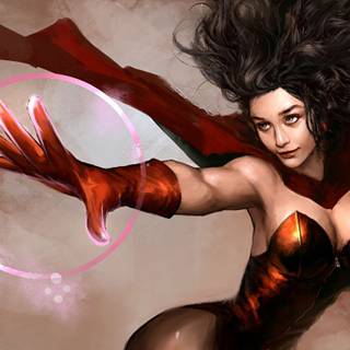 Magic superhero wallpaper