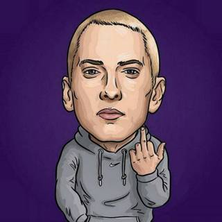 Eminem cartoon wallpaper