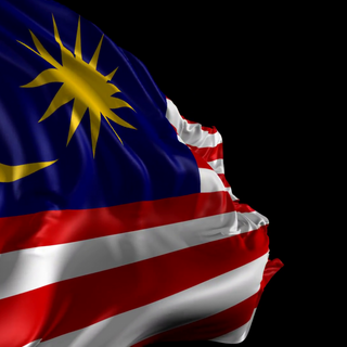 Malaysia vintage flag wallpaper