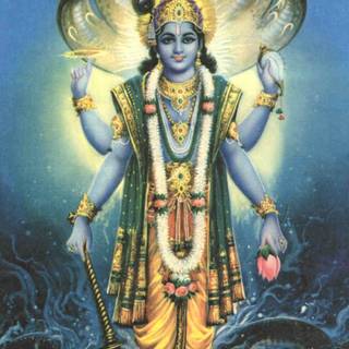 Vishnu god wallpaper