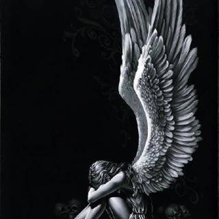 Girl angel wallpaper