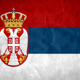 Serbia flag wallpaper